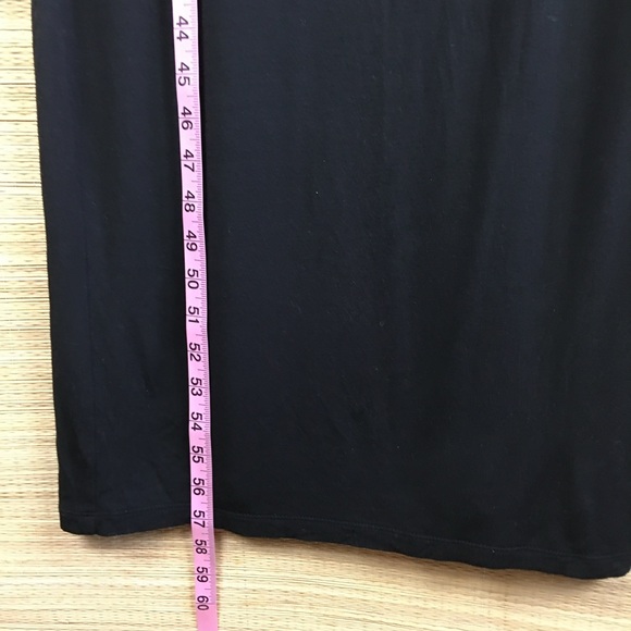 Aritzia Babaton Freddie Midi Maxi Tank Top Minimalist Dress In Black Size L - Picture 11 of 11